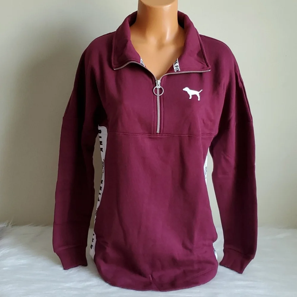 Size XS💖PINK VICTORIA'S SECRET SWEATSHIRT 💗 - Picture 1 of 7
